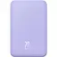 Портативный аккумулятор Baseus Magnetic Mini Wireless Fast Charge 20W 20000mAh фиолетовый (PPCX150005) - миниатюра 1