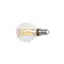 Лампа Brille світлодіодна LED 6W E14 COG WW C35-T Amber 230 В - мініатюра 2