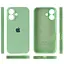 Чохол Epik Silicone Case Full Camera Protective AA для Apple iPhone 16, 6.1 Зелений/Pistachio - мініатюра 3