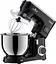 Кухонна машина Castle міксер CM-03B тістоміс планетарний 2200Вт чорний - мініатюра 4