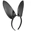 Вушка зайчика Fetish Tentation Bunny Headband чорний - мініатюра 2