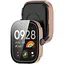 Чохол-накладка DK для Xiaomi Redmi Watch 4 Пластик Gloss Glass Full Cover (pink) - мініатюра 2