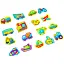 Набор магнитов Vladi Toys Maxi Транспорт 17 шт. VT3106-26  - миниатюра 2