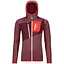 Флісова кофта Ortovox Fleece Grid Hoody W Burgundy S (1054-025.001.1152) - мініатюра 1