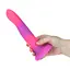 Фалоімітатор Addiction Rave 8″, що світиться в темряві, Glow in the Dark Dildo Pink Purple, 20,3 см - мініатюра 5