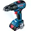 Шурупокрут-дриль ударний акумуляторний Professional GSB 18 V-50 18В Bosch teh0025360 - мініатюра 7