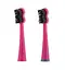 Насадки для звуковой электрощетки Black Whitening II Shocking Pink (розовые) Megasmile 2 шт - миниатюра 3