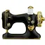 Брошь Швейная машинка брошь-булавка - миниатюра 1