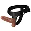 Страпон с вибрацией Baile Ultra Passionate Harness 16 см коричневый - миниатюра 6