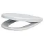 Сидение для унитаза Cersanit Slim Wrap K11-2343-PT Soft Close из дюропласта антибактериальное - миниатюра 1