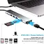 Хаб USB типа C HUB 8 in 1 PD100W 4K 30 Гц RJ45 USB 3.0 10 Гб/с - миниатюра 7
