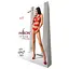 Сексуальный боди с вырезами Passion BS083 red One size - миниатюра 5