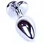 Анальна пробка Boss Of Toys Boss Series - Jewellery Silver Heart Plug Red S, BS6400046, Срібний / Червоний - мініатюра 6