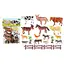 Набір фігурок Ферма, 14 свійських тварин, огорожа, дерева, 048-62E - мініатюра 1