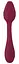 Вибратор Orion Rosenrot Bendable G-Spot 20 см красный - миниатюра 5