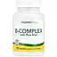 Витамины Natures Plus B-Complex with Rice Bran 90 tabs Nature's Plus (1086-2023-10-2359) - миниатюра 1
