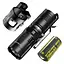 Ліхтар ручний Nitecore MT10C з кріпленням на шолом LMA1 та акумулятором NL18350A (комплект) - мініатюра 1