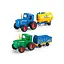 Детский набор игрушечных тракторов с прицепом Синий трактор Синий/Зеленый - миниатюра 1