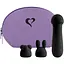 Минивибратор FeelzToys Mister Bunny Black с двумя насадками - миниатюра 1