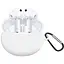 Чохол-накладка DK Silicone Candy Friendly з карабіном для Huawei FreeBuds 4i (white) - мініатюра 1