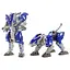 Детский трансформер JUNFA HF9989-3 робот+животное Синий - миниатюра 1