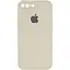 Чехол Silicone Case Square Full Camera Protective AA для Apple iPhone 7 plus/8 plus 5.5 Бежевый/Antique White - миниатюра 1