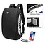 Городской рюкзак Ozuko 9282 с кодовым замком Черный - миниатюра 6