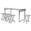 Стіл для пікніка Lugi складаний 95х55х50 см SJ-0015-2 - мініатюра 1