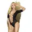 Боді Penthouse Lingerie Salute Me XL чорний - мініатюра 1