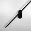 Современное линейное бра в черном корпусе 150 см Line F Арт. WB26/1500 BK - миниатюра 4
