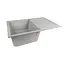 Кухонна мийка Lidz 790x495/230 GRA-09 (LIDZGRA09790495230), Сірий - мініатюра 4