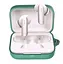 Чохол-накладка DK для Realme Buds Air 7 Silicone Candy Friendly з карабіном (green) - мініатюра 3