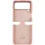 Чехол Foldables Silicone Cover Lakshmi AAA для Samsung Galaxy Z Flip4 Розовый / Pink Sand - миниатюра 3
