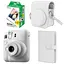 Набор камера Fujifilm Instax Mini 12, Фотобумага 20шт, Чехол, Фотоальбом 108 фото Белый - миниатюра 1