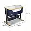 Детская кроватка 3 в 1 Lionelo Timon BLUE NAVY + матрас - миниатюра 2
