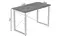 Письменный стол Ferrum-decor Драйв 750x1200x600 Белый металл ДСП Бетон 32 мм (FRD-103337) - миниатюра 4