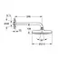 Верхний душ Grohe Tempesta 26411000, Хром - миниатюра 2