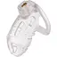 Клітка для пеніса Lockink Sevanda Plastic Penis Chastity Cage - Transparent - мініатюра 8