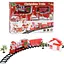 Залізниця Star Toys Christmas Train з вагончиком та будиночком різдвяний поїзд з музикою 101 см Червоний - мініатюра 1