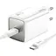 Зарядное устройство Hoco N48 GaN 65W PD QC3.0 с кабелем Type-C to Type-C белый - миниатюра 1
