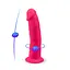 Фалоімітатор Silexd Premium Silicone Dildo Model 2 Size 7.5" 22 см рожевий - мініатюра 5