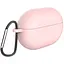 Чохол-накладка DK Silicone Candy Friendly з карабіном для Huawei FreeBuds Pro (pink) - мініатюра 1