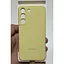 Оригінальний силіконовий чохол Silicone Cover для Samsung Galaxy S22 Yellow Black EF-PS901TYEGRU S901 - мініатюра 8