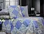 Полуторный постельный комплект бязь, хлопок синего цвета 327538 - миниатюра 1