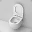 Унитаз подвесной FlashClean Am.Pm Like с сиденьем микролифт белый C801701SC, Белый - миниатюра 3