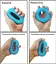 Еспандер кістьовий PowerPlay силіконовий PP-4324 Hand Grip Ring Light 15 кг Блакитний (PP_4324_15kg) - мініатюра 5