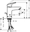 Смеситель для умывальника Hansgrohe Logis 100 LowFlow с донным клапаном хром 71104000 Хром - миниатюра 2