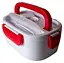 Автомобильный ланч- бокс с подогревом Electronic Lunchbox от прикуривателя термос для еды 1 л Красный - миниатюра 2