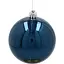 Комплект елочных шариков Chomik пластиковые 10 см синие 4 шт. (GIF3917) - миниатюра 3