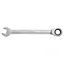 Ключ рожково-накидной Sigma с трещоткой 13 мм CrV satine (6022131) - миниатюра 4